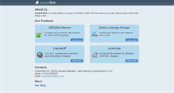 Desktop Screenshot of crystalrich.com